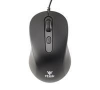 Mouse usb itek clk c01 ottico 3600dpi 4 tasti silent switch