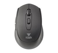 Mouse wireless itek clw w24b 2,4ghz+bt 1600dpi 6 tasti silent