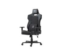 itek Gaming Chair SHUTTLE PM66 - PVC e Tessuto- Braccioli 3D- Nero Nero