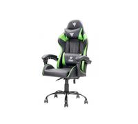 itek Gaming Chair RHOMBUS PF10 - PVC, Doppio Cuscino, Schienale Reclinabile, Ner