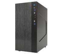 Case SMALLCOM-B - Mini Tower, mATX, 2xUSB3, 2XUSB2, Brushed