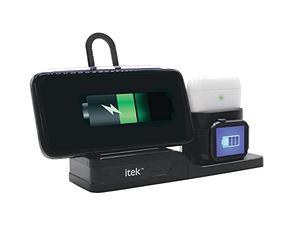 iTek Supporto di ricarica wireless 3 in 1