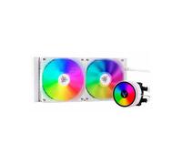 itek EVOLIQ 240 V2 ARGB (White Edition) Processore Liquid cooling kit 12 cm Bianco