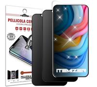 iTemizer 2x Premium Quality Pellicola Privacy per iPhone 13/13 Pro/14/16E. Pellicola Lucida per iPhone 13/13 Pro/14 Anti-spia. Pellicola protettiva 9H. Vetro lucido, Clear, Ceramic. 2 PEZZI