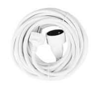 ITENSE 647893 - Prolunga Elettrico/Prolunga 10 m 16 A - 1 Presa 2P+T - Cavo HO5VV-F 3G1,5 mm² - 3880 W - Bianco con Sicurezza Bambino
