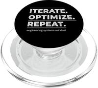 Iterare Ottimizzare Ripetere Ingegneria - Pensiero sistemico PopSockets PopGrip per MagSafe