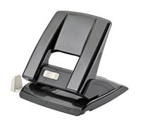ITERNET - 2046N - Perforatore - passo 8 cm - max 30 fogli - 2 fori - nero - Kartia - 80403 - Conf. da 1 Pz. - 2046N