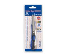 ITERNET - 4321B - Cutter Dual System SX 6601 - larghezza lama 9 mm - Artiglio - 83491 - Conf. da 1 Pz.