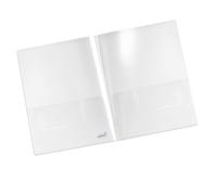 ITERNET - 7010TR - Cartella con doppia tasca Plastidea - A4 - PP - trasparente - Iternet - conf. 5 pezzi - 94513 - Conf. da 1 Pz. - 7010TR