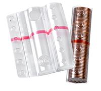 ITERNET - 8002TRBC - Blister portamonete - 5 cent - fascia rossa - Iternet - sacchetto da 100 blister - 66440 - Conf. da 1 Pz.