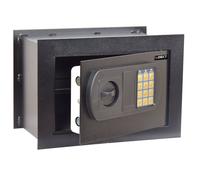 ITERNET - SSWHFE - Cassaforte da muro - serratura elettronica - 33 x 20 x 23 cm - 9 kg - nero - Iternet - 87112 - Conf. da 1 Pz. - SSWHFE