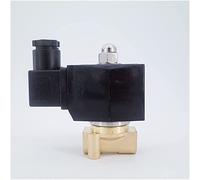 ITFOWIYD AC220V 24VDC 12VDC Elettrovalvola a solenoide in Ottone a 2 Vie Vuoto da -1bar a 1bar 1/4 di Pollice Normalmente Chiusa Elettrovalvola for Pompa a Vuoto Utile(220 Volt)