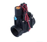 ITFOWIYD Elettrovalvola for irrigazione dell'Acqua normalmente Chiusa da 1/2" 3/4" 1" 220V 12V 24V Valvola in Nylon for irrigazione di Giardini agricoli e paesaggi(Dn40,12VDC)
