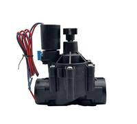 ITFOWIYD Elettrovalvola normalmente Chiusa da 1/2" 3/4" 1" con Regolazione del Flusso 220V 12V 24V for irrigazione di Giardini agricoli e paesaggi(220vac)