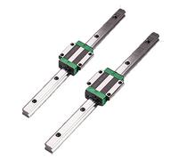 ITFOWIYD Guida lineare Quadrata Professionale 2 Pezzi HGR20 HGR15 + Blocco Cuscinetto Scorrevole 4 Pezzi HGH15CA HGW15CA HGH20CA HGW20CA(Hgh20ca,1400mm)