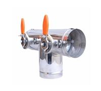 ITFOWIYD Valvola di Regolazione dell'Aria in Acciaio Inossidabile a 3 Vie, Tubo di Ventilazione, Condotto dell'Aria, Diametro Esterno 51 mm-150 mm(51mm)