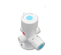 ITFOWIYD Valvola miscelatrice termostatica Valvola riscaldante da 1/2" Valvola miscelatrice termostatica a induzione Meccanica(1Pc)