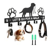 Itharon Appendiabiti per Cani con 5 Ganci e Scritta LET'S GO FOR A WALK, Portach