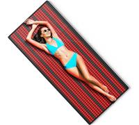 iTHERAU Lampada Infrarossi Riscaldante Per Tutto il Corpo, 1280LEDs 660nm & 850nm Red Light Therapy Mat per Dolore Ringiovanimento,Luce Rossa Terapia Con Modalità Impulsi e Timer (180 * 80CM)