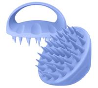 Ithyes Massaggiatore Cuoio Capelluto, Scalp Massager, Spazzola Massaggio Cuoio Capelluto, Spazzola Per Lo Shampoo, Trattamenti Capelli, Crescita Capelli, Silicone Massaggiatore Testa (Blu viola)