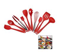 Itian 10 Pezzi Silicone Kitchen Utensils, Resistente al Calore