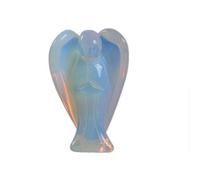Itian Angelo Custode - Opal Pietra Scolpita Angelo, Cristallo Ornamenti Come Regalo