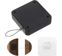 Itian Chiudiporta Automatico,Ferme-Porte Automatique,800G Elasticitã Chiudiporta Potente Porta Senza Foratura Chiudiporta Residenziale Coulisse per Porte Scorrevoli,Porte in Legno e Porte Metalliche