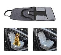 Itian Impermeabile Pet sede di Benna Copertina Singola Copertura di sede della Copertura di sede del Cane Anteriore dell'automobile per Dog Pet Sedile Protector (Grigio)