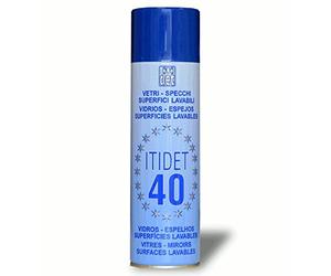 ITIDET Set 6 PZ 40 Spray Blu Vetri e Tutte Le superfici Professionale 500ml IT22