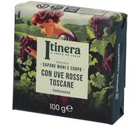 Itinera Sapone Mani e Corpo con Uve Rosse Toscane Vellutante 100 g Sap