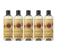 ITINERA Shampoo per capelli danneggiati alla castagna delle colline toscane, 95% ingredienti naturali, 370 ml 5 pezzi