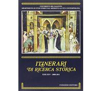 Itinerari di ricerca storica (2008-2011) vol. 22-25