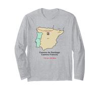 Itinerario del Camino-de-Santiago Francés Maglia a Manica