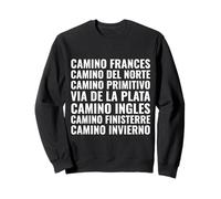 Itinerario del Camino de Santiago Francese Nord Primitivo Felpa