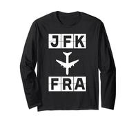 Itinerario di Volo da JFK a fra Codici New York Frankfurt Maglia a Manica