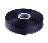 ITIsparkle Nastro Grosgrain 25mm di Larghezza x 45m Per Pacchetti Regalo Decorazione Cucire Feste Matrimoni - Blu Notte