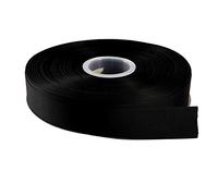 ITIsparkle Nastro Grosgrain 25mm di Larghezza x 45m Per Pacchetti Regalo Decorazione Cucire Feste Matrimoni - nero