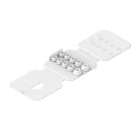 Itkcozcg 10 gommini in silicone per cuffie Pro3, tappi per le orecchie per la vita attiva, palestra, pendolari, design ergonomico a prova di sudore