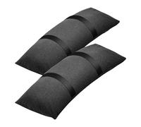 Itkcozcg 2 stabilizzatori riempibili per sacchi di sabbia per basi per ombrelloni da esterno, tessuto resistente alle intemperie con grande capacità di stoccaggio 22,2 kg/ogni ombrello con ancoraggio