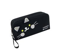 Itkcozcg Astuccio grande multi strato ad alta capacità portapenne portapenne organizer da viaggio cosmetici, Nero , Size: Approx. 22x10cm/8.66x3.94in