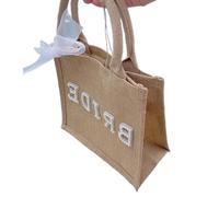 Itkcozcg Borsa alla moda con perle lettera dettaglio per sposa fotografia matrimonio borsa da sposa per vacanze e viaggi di nozze accessorio da donna