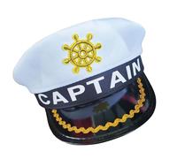 Itkcozcg Cappello da capitano alla moda marino per donne e uomini, cappello da capitano per adulti e adolescenti festival musicali e cosplay forniture per feste cosplay cappello