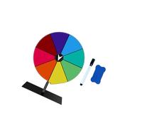 Itkcozcg Carnevali Ruota Gioco Set Con Cancellazioni A Secco Marcatori Base Stabile Rotazioni Silenziose Per Feste In Classe Raccolta Fondi Evento Staccabile Base Ruota