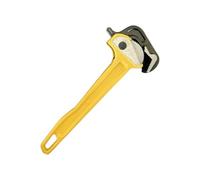 Itkcozcg Chiave a cricchetto professionale per tubo dell'acqua Tecnologia a tre denti Meccanismo di chiusura rapida Maniglia in alluminio Design antiscivolo Drenaggio Manutenzione Chiave