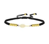 Itkcozcg Ciondolo a forma di pagaia con corda intrecciata regolabile e robusto accessorio in acciaio inossidabile intrecciato a mano casual, Misura unica, come descritto