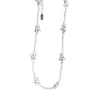 Itkcozcg Collana con ciondolo con perline, da donna, alla moda, per collo, gioielli alla moda, clavicola