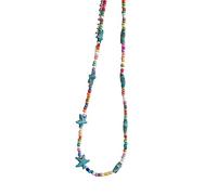 Itkcozcg Collana con ciondolo con perline, da donna, alla moda, per collo, gioielli alla moda, clavicola