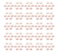 Itkcozcg Confezione da 100 ciondoli in lega dal design minimalista, per semplici accessori fai da te, eleganti pezzi per collane e ciondoli per stilisti moderni, Misura unica, come descritto