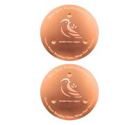 Itkcozcg Dischi in metallo spessi 0,6 mm per vasche per uccelli con assistenza triplice copia per mantenere l'acqua pulita all'aperto strumento di manutenzione in bronzo