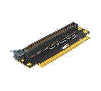 Itkcozcg Efficiente scheda di estensione inversa PCIE 16X migliora la compatibilità dei componenti del PC Direzione di installazione verso la scheda di estensione del computer CPU